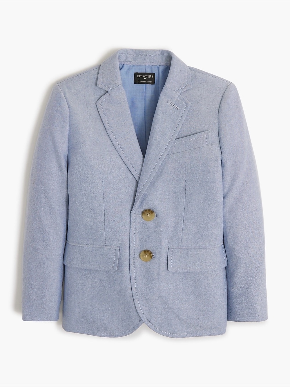 Crewcuts Pastel Blue Boys' Two-Button Blazer
